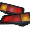 Bakre Bumper Reflexer Ljus MB124963 MB124964 För Pajero Montero 1992-99 Bakre Bumper Dimljus Varningslampor