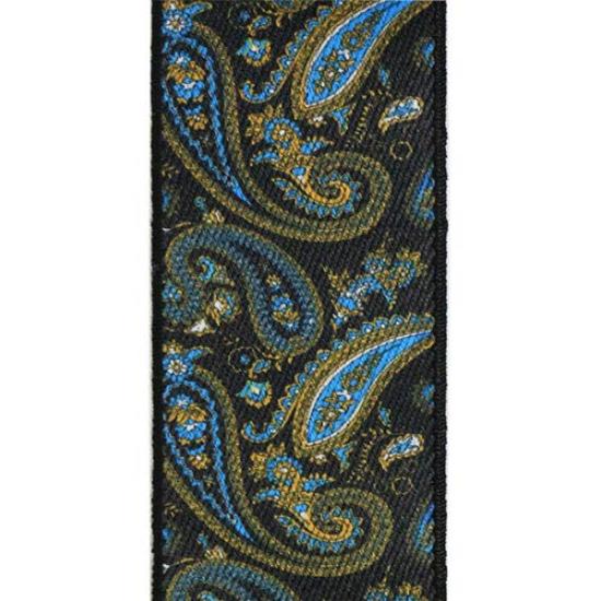 Suspender Clip Paisley Black sc00016 [Bowties.jp] Y-Shape