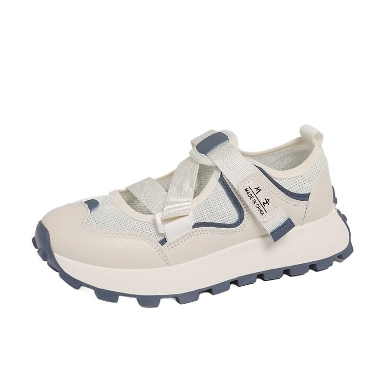 

Breathable Plus Size Casual Sneakers Korean Style Ins Trendy Thick Sole Dad Shoes 41 синій