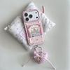 Sanrio Pink Stripe Cute Party iPhone 17/16 Pro Max/15/14 Case for Girls