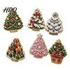 Creative Seasonal Crafts 6Pcs/Set Fridge Magnets Faux Pearl Art Kit Christmas Snowman Tree Santa Magnetic Snowflake Ornaments Magnets DIY