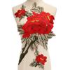 Rose Flower Motif Collar Sew On Patch Cute Applique Badge Embroidered Bust Dress