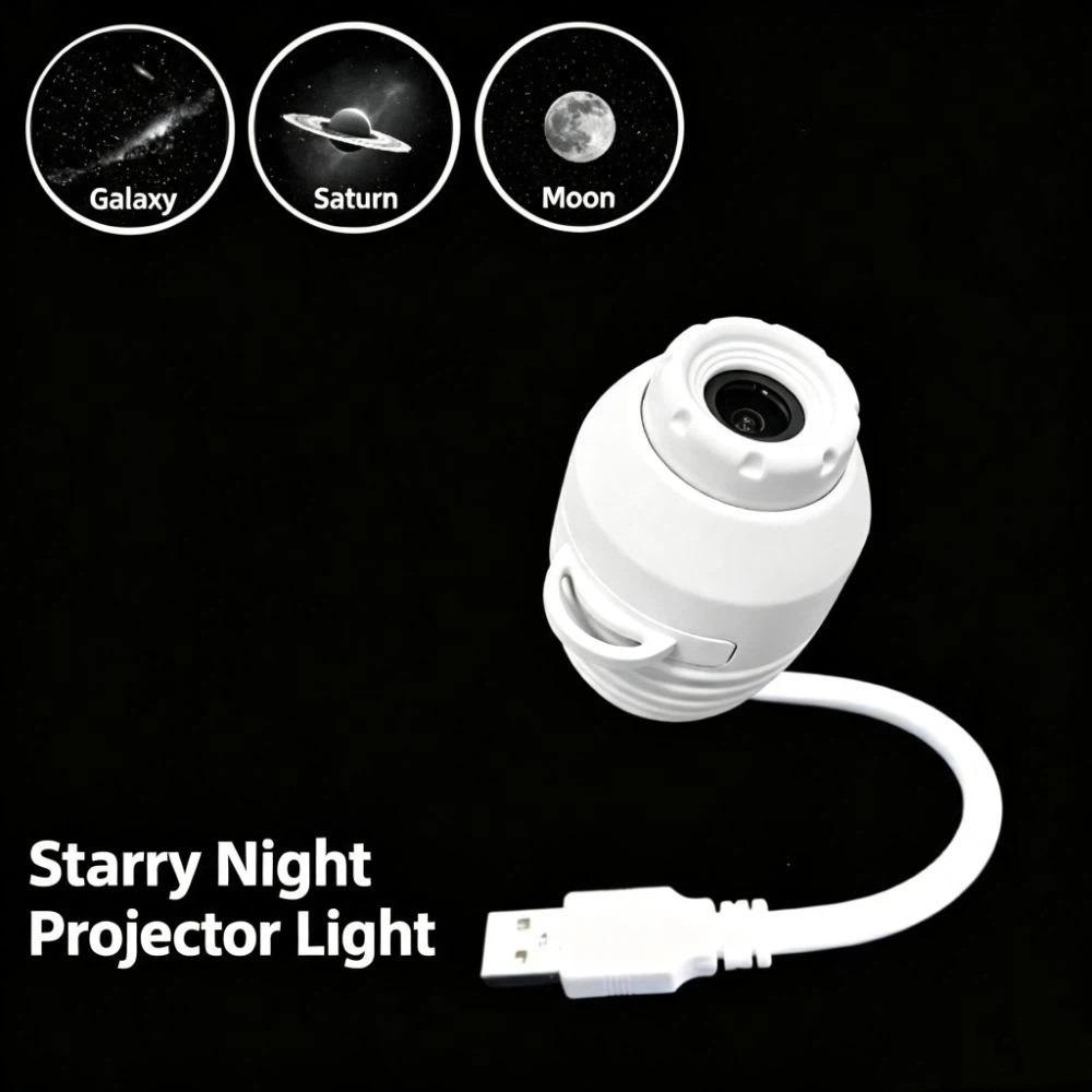3/6Pcs Slides Night Light Stepless Dimming Star Projector Mini Galaxy Projector  Home