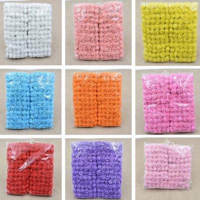 72Pcs Colorfast Foam Roses Artificial Flower Head Wedding Bride Party Home Decor