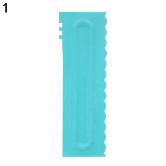 Fondant Spatulas Pastry Combs Cake Decorating Scraper Baking Mold Accessories