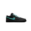 Jordan Air Jordan 1 Ghost Knight CNY Niedrig geschnitten Vintage Basketballschuhe Herren Cyan Schwarz 553558-093(Team1201-)
