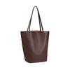 Leather Women's Bags, Light Luxury Niche Bucket Bags, New Tote Bags, Large-capacity Women's Versatile Commuter Shoulder Bags