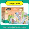 Waterproof & Breathable Cute Cartoon Band-Aids: Transparent, Hemostatic Adhesive for Kids, Prevents Foot Rubbing