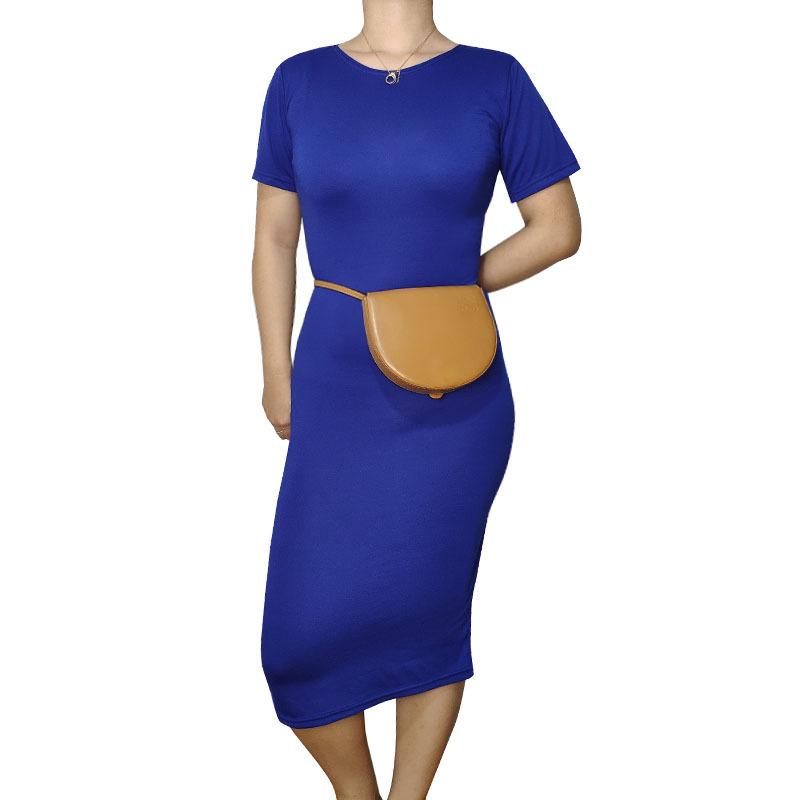 Ebay autumn and winter women's knitted dress multi-color multi-size OL dress