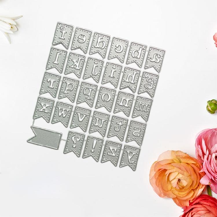 Metal Cutting Die 3D Alphabet Cutting Dies for DIY Scrapbooking Photo Decor