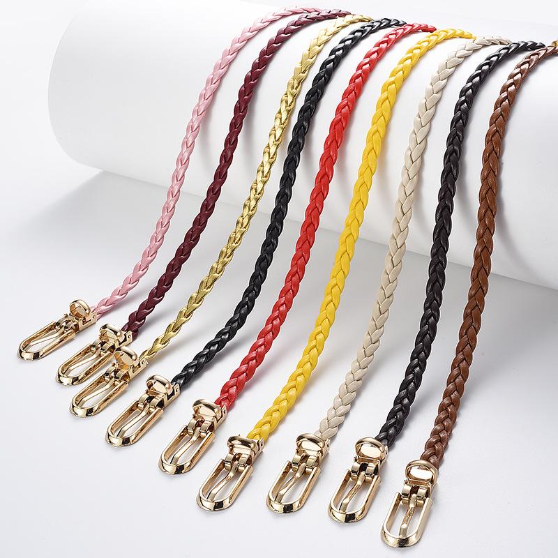 Women's High-End Korean PU Leather Thin Waist Belt with Sweater Pin Buckle - Versatile Decoration for Dresses and Pants