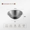 13.5cm single-layer conical meal bowl, 5-piece set