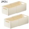 Length Retractable Drawer Organizer Adjustable Cabinet Storage Box Stackable Kitchen Organizers Sorting Storage Box