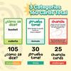 Yo Sabo Card Game Learn Spanish Challenge Cards Family-Friendly 160 Card