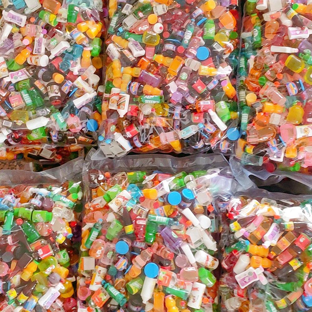 Miniaturní domeček pro panenky Jídlo Supermarket Mini Svačina Simulace Dort Víno Nápoj pro panenky Blyth Barbies Kuchyňská hračka