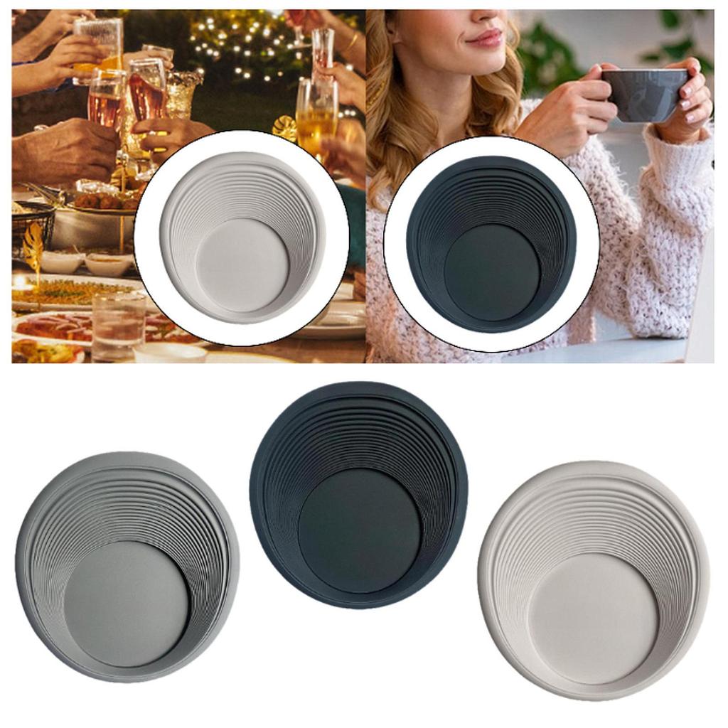 Silicone Coasters for All Tables, Heat And Moisture Protection