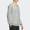 New Adidas Sweatshirt Men's Silver Gray IK2795