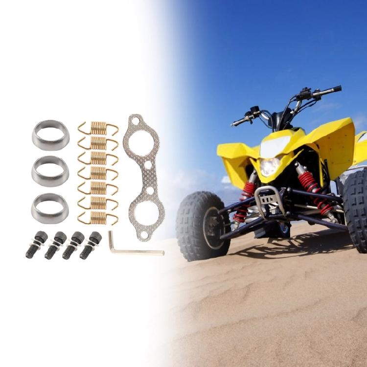 Professional Exhaust Manifold Gasket Spring set Stable Exhaust System Upgrades Simple Installation Suitable for Vehicles