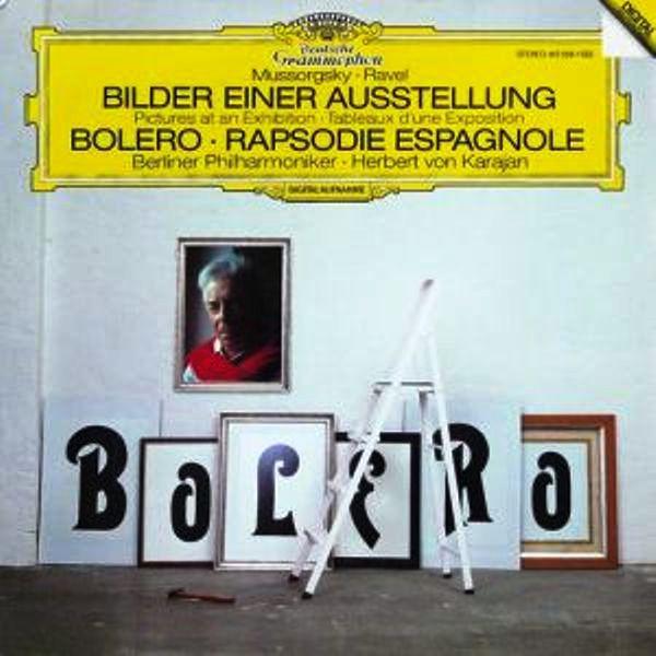 

LP Record MODEST MUSSORGSKY MAURICE RAVEL Bilder Einer Ausstellung Bolero 4135881 Deutsche Grammo 1987 Europe Classical Used