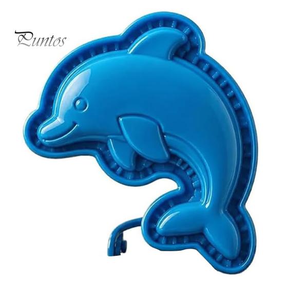 Dough Pocket Maker for Pastry Marine Animal Mini Pie Mold, Durable Non-stick Reusable Cutter, Decorative Interactive Baking Kits Children Hand