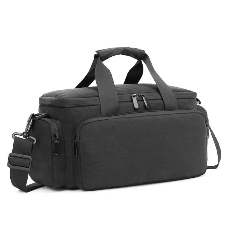 Camera Bag Travel Camera Shoulder Bag Water-resistant Shock-proof for Mirrorless Camera w/ Removable Dividers And Shoulder Strap