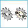BULLSPANN Fitting Screw Metal Titanium Tone Motorcycle Sprocket Front Engine Sprocket 428 Chain 12T 17mm Replacement Parts Accessories Replacement