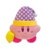 Star Kirby Plush Toy With Sleep Cap Cartoon Cute Doll Gift For Girls And Boys