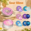 1 Pachet Plastilină de Laborator Cristal Transparent Sticlă Plastilină Crazy pentru Ameliorarea Stresului cu Cutie Jucărie Senzorială Săltăreață Jucărie pentru Gândire Inteligentă Cadouri pentru Copii