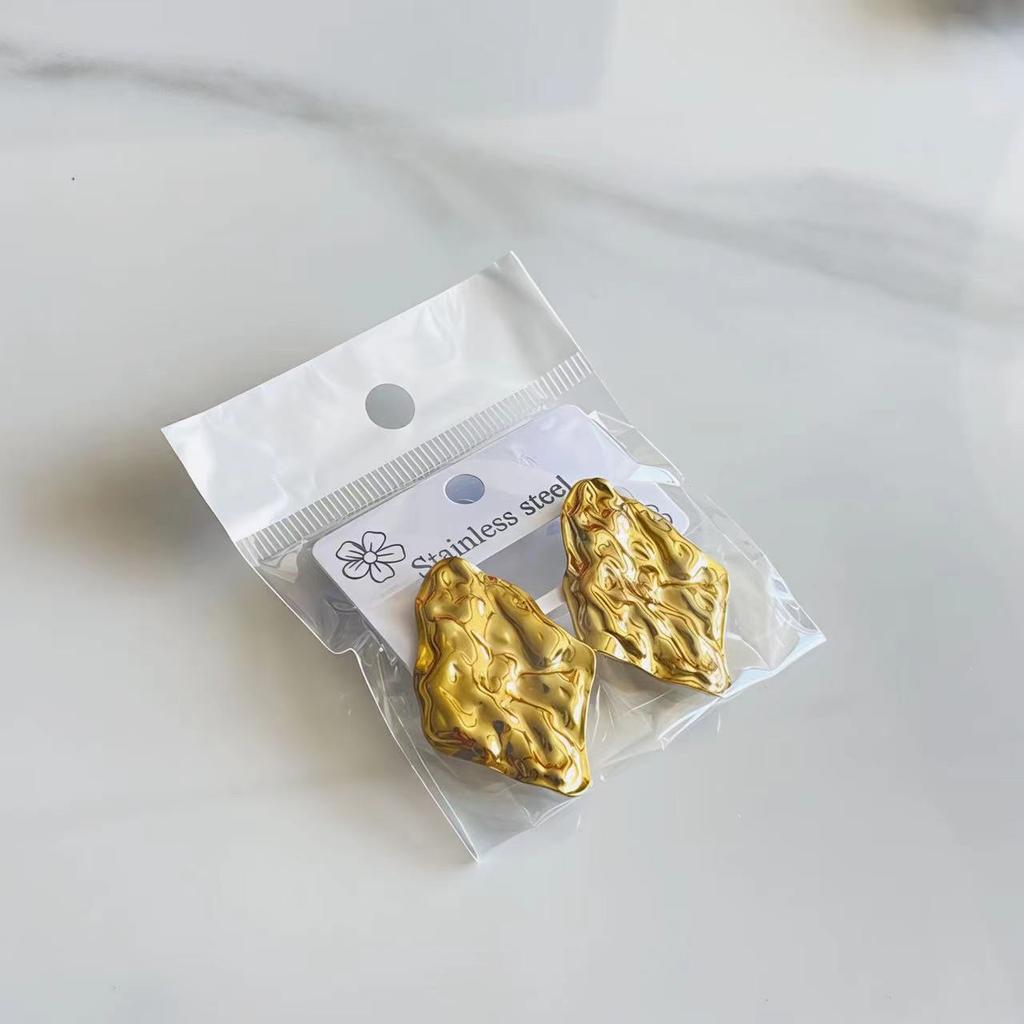 Dainty Thick Stud Earrings for Women Jewelry Irregular Geometric Flower Dangle Stud Earrings For Women Style Random Shipping