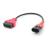 SYM 3Pin To OBD2 16Pin Adapter Motorcycle Diagnostic Extension Cable OBD Connector Moto SYM 3 Pin To OBD2 16 Pin Cable