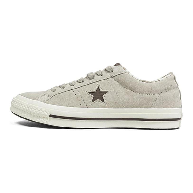 Converse One Star Mens Beige Tropical Ox Trainers 160586C