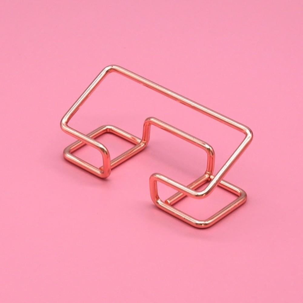 Nowoczesny wizytownik metalowy stojak na wizytówki, stojak na wizytówki, biurko