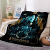 1pc Lord of the Rings Fellowship of the Ring Blanket Lightweight Flannel Throw for Sofa Bed Travel Camping Livingroom Office Couch Chair 1141KK