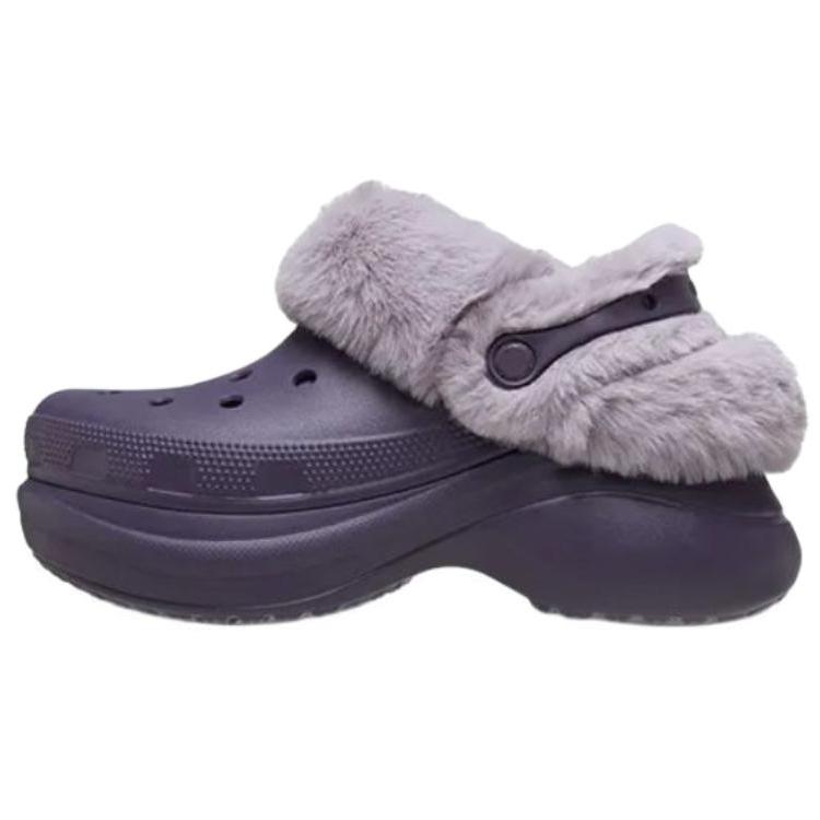 

Crocs Модные и универсальные туфли с отверстиями для женщин, цвет баклажановый фиолетовый 37-38