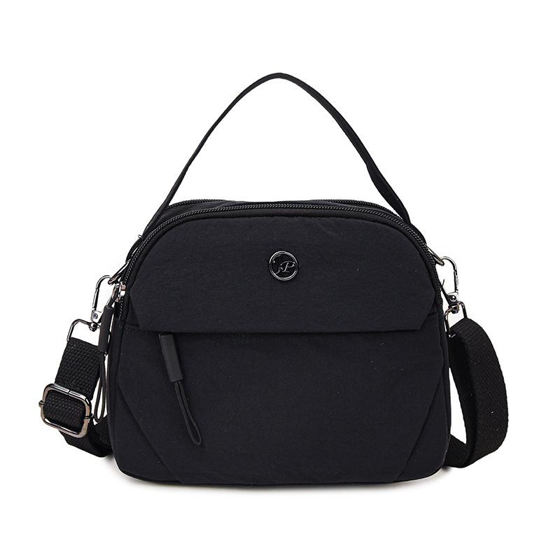 

Модная женская сумка через плечо, повседневная и стильная маленькая сумка для ношения в руке чёрный