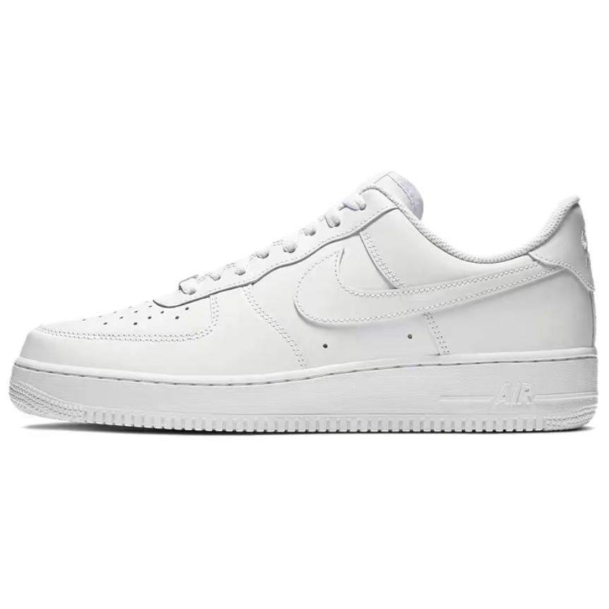 Nike Air Force 1 Kaleidoscope, First, Shopping Bag Leather Abrasion Resistant Low top Skateboard Shoes Unisex CW2288-111(Team113-S-BOX)