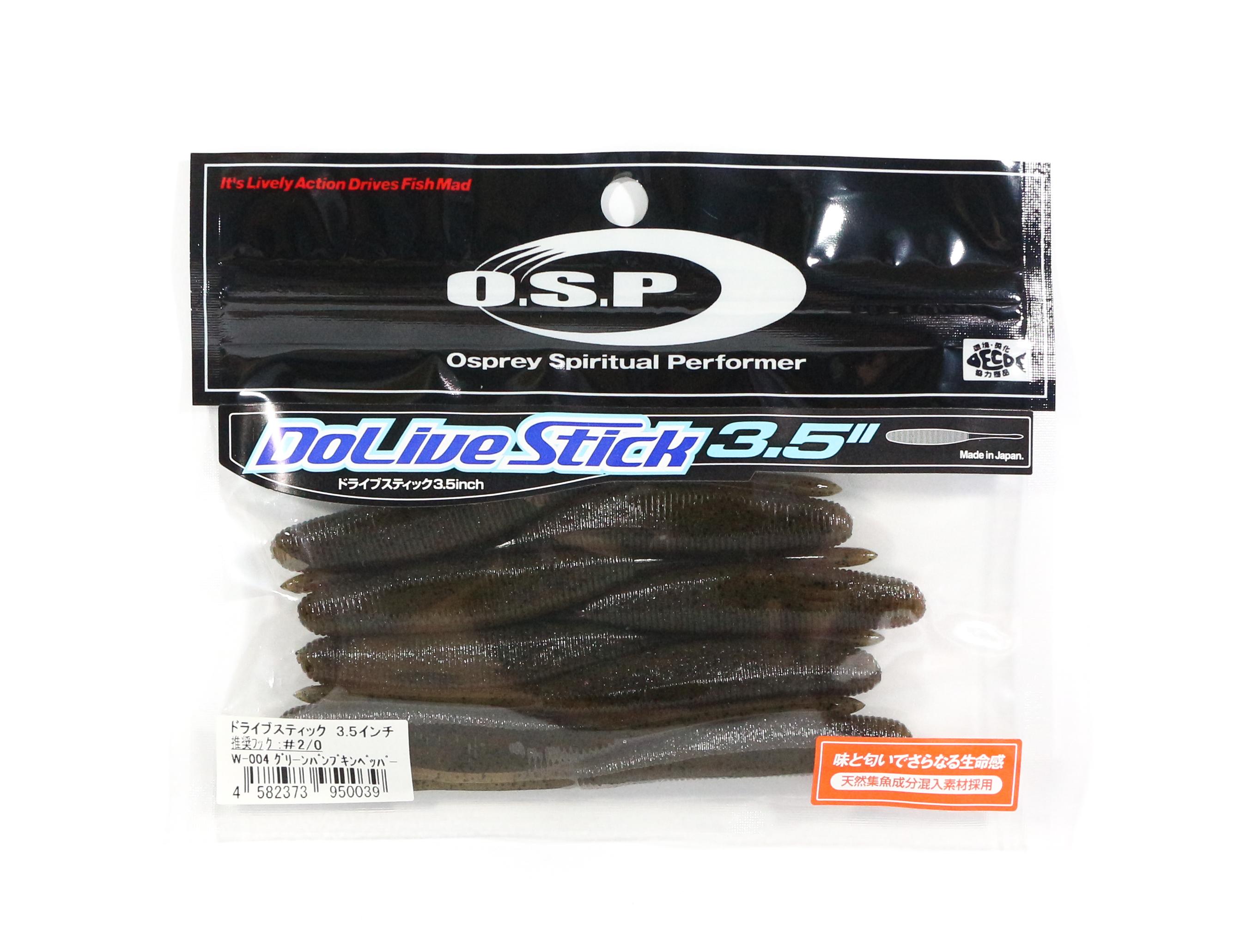 

Мягкая приманка OSP Dolive Stick 3,5 дюйма W-004 (0039)