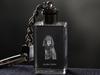 Gordon setter - Crystal key ring with dog photo, illuminated key ring, unique gift by Art-Dog brand