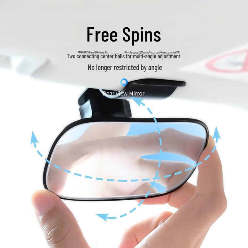 Car Rearview Baby Mirror - Wide-Angle for Child Seat & Blind Spot Observation