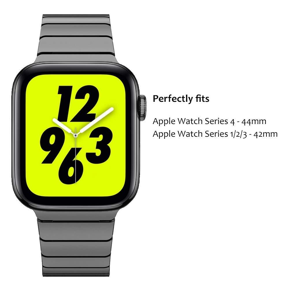 Cinturino in pelle Apple Watch 6 (44 mm) - Blu notte | Fruugo IT