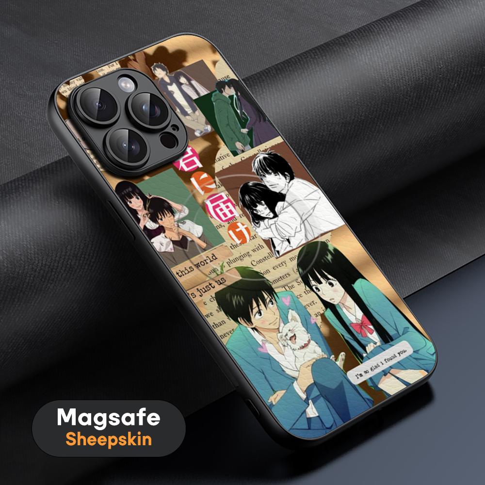 

Hot Sawako Kazehaya Anime Phone Case For iPhone 17 16 15 14 13 12 11 Plus Pro Max High-end Luxury Magsafe Sheepskin iPhone 13
