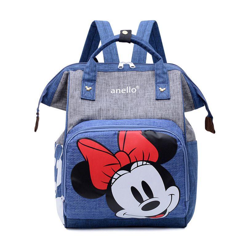 Große Kapazität Minnie Mama Tasche Stilvoller Praktischer Schwangerschaftsrucksack