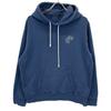 LOUIS VUITTON RM232Q IHN HNY56W 23AW Blue Signature Logo Oversized Fleece-Lined Parka tops XL blueUsed