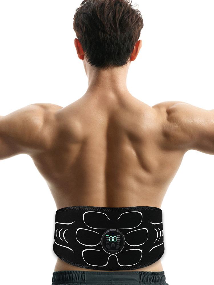 EMS Muscle Stimulator Abdominal Exerciser Waist Belt for Full-Body Fitness and Strength Training.