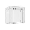 Outsunny Plastic Film Greenhouse 200x68x196 Cm, with Roll-up Door and Side Windows, Windproof