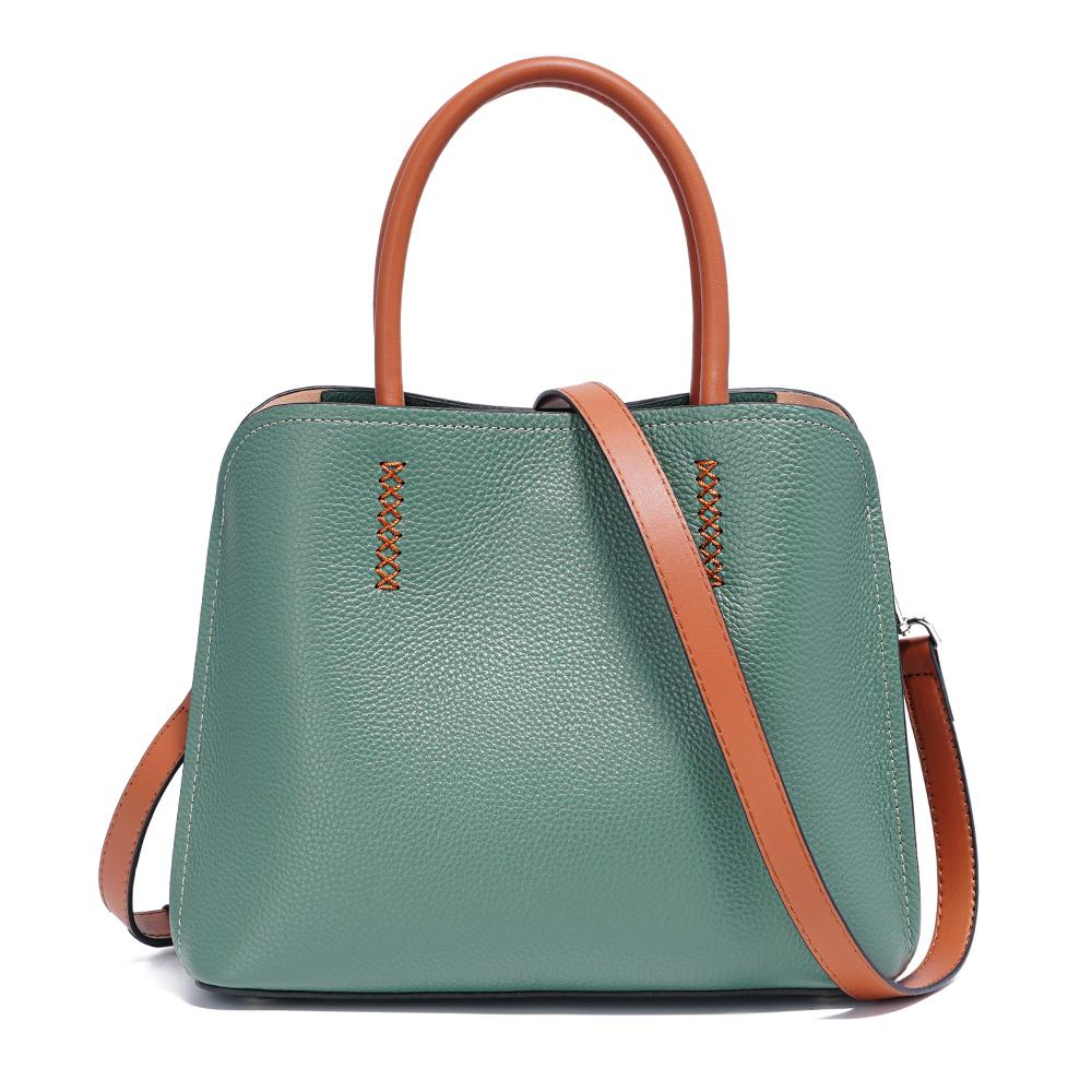 Dámská kožená nákupní taška Zency, velká taška přes rameno, crossbody, 2024, velikost pro ženy