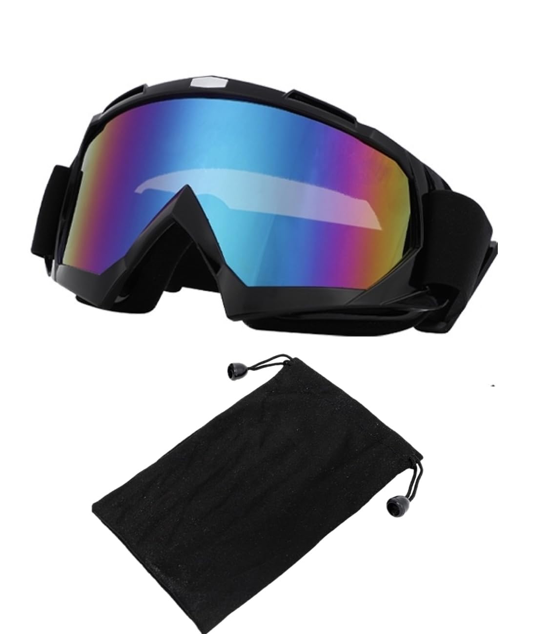 

Ski bag bag wide field of view [VILTAGE] goggles/storage included/goggles/UV protection/snowboarding, biking, skiing/tactical goggles/storage