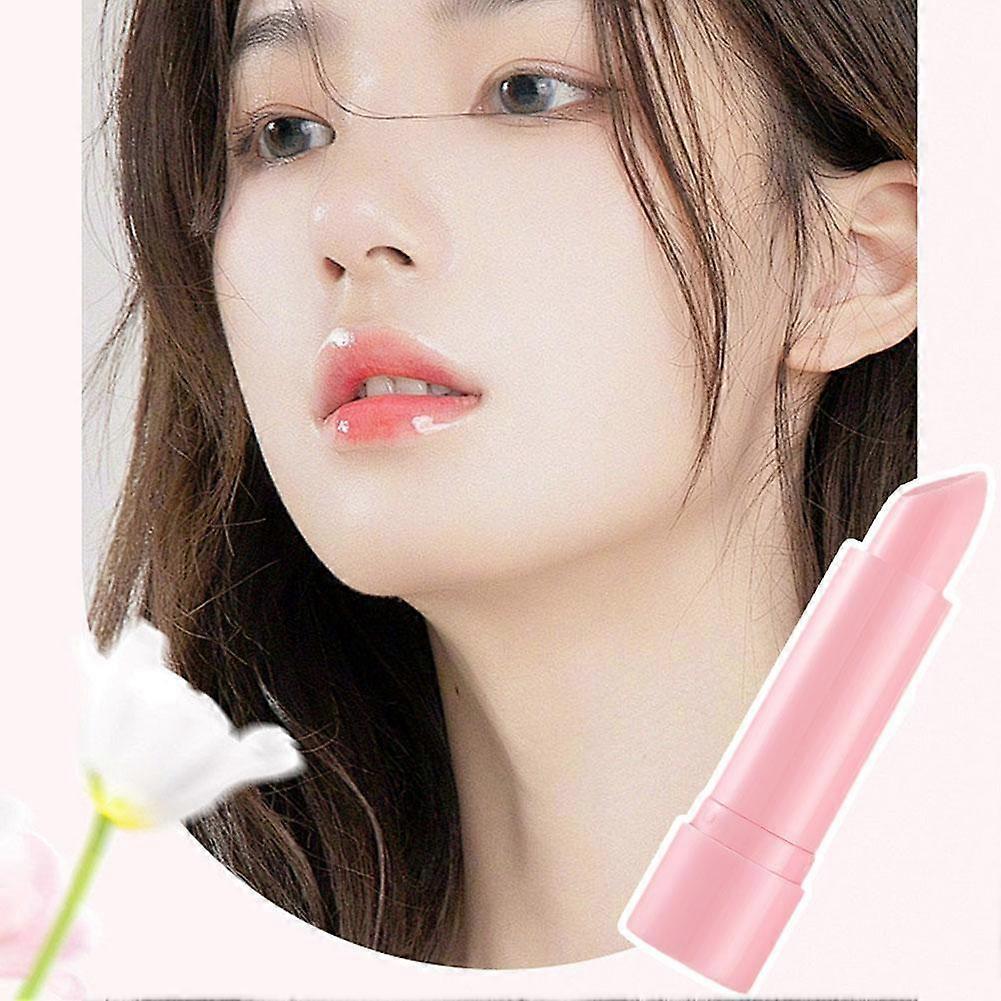 Peach Color Changing Lip Balm Moisturizing and Nourishing for Dry Lips 3.5g