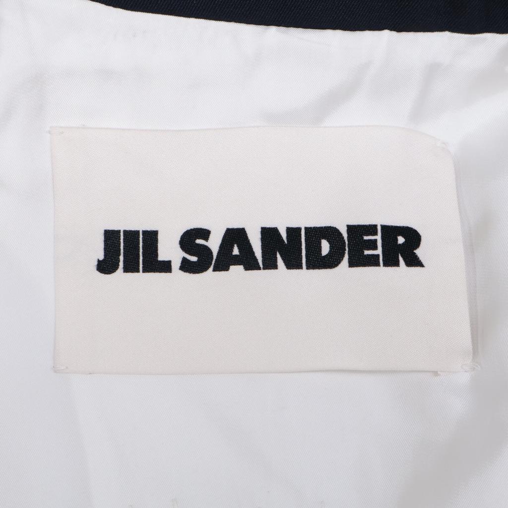 JIL SANDER 23 years J23AA00006 J40002 WORDROBE W SPORT COAT Wool gabardine coat 44 Dark navyUsed
