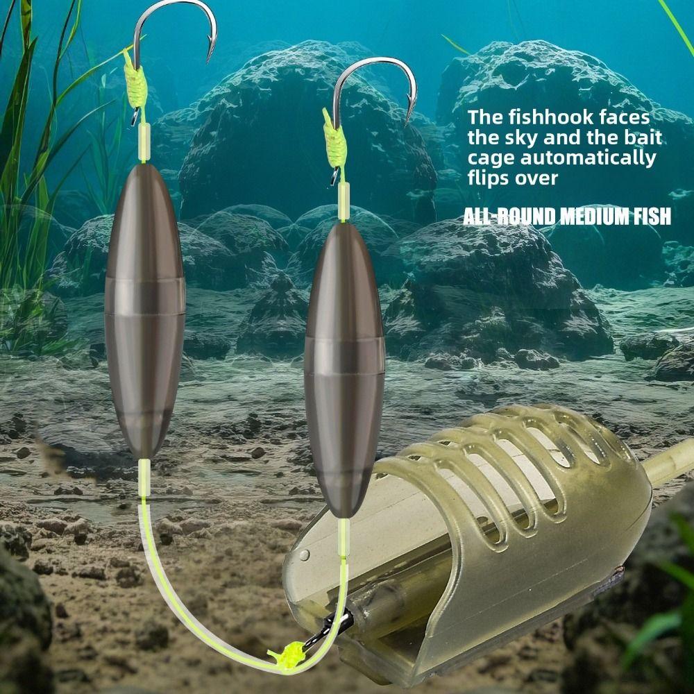Double Hook Carp Fishing Hook Suspension Carp Rigs Fishing Lure  Fishing Tackle